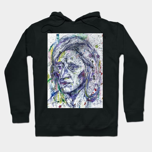 JOHN LOCKE watercolor and ink portrait.1 Hoodie by lautir